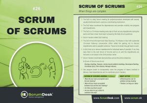 what is scurm of scrum scrumdesk scrum cards