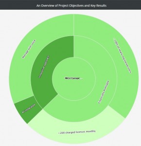 Objectives and Key Results Overview Chart